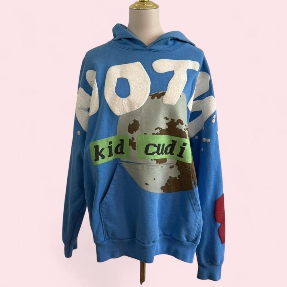 Kid Cudi Man On The Moon Tour Hoodie — Puff Print — Size‎ L
